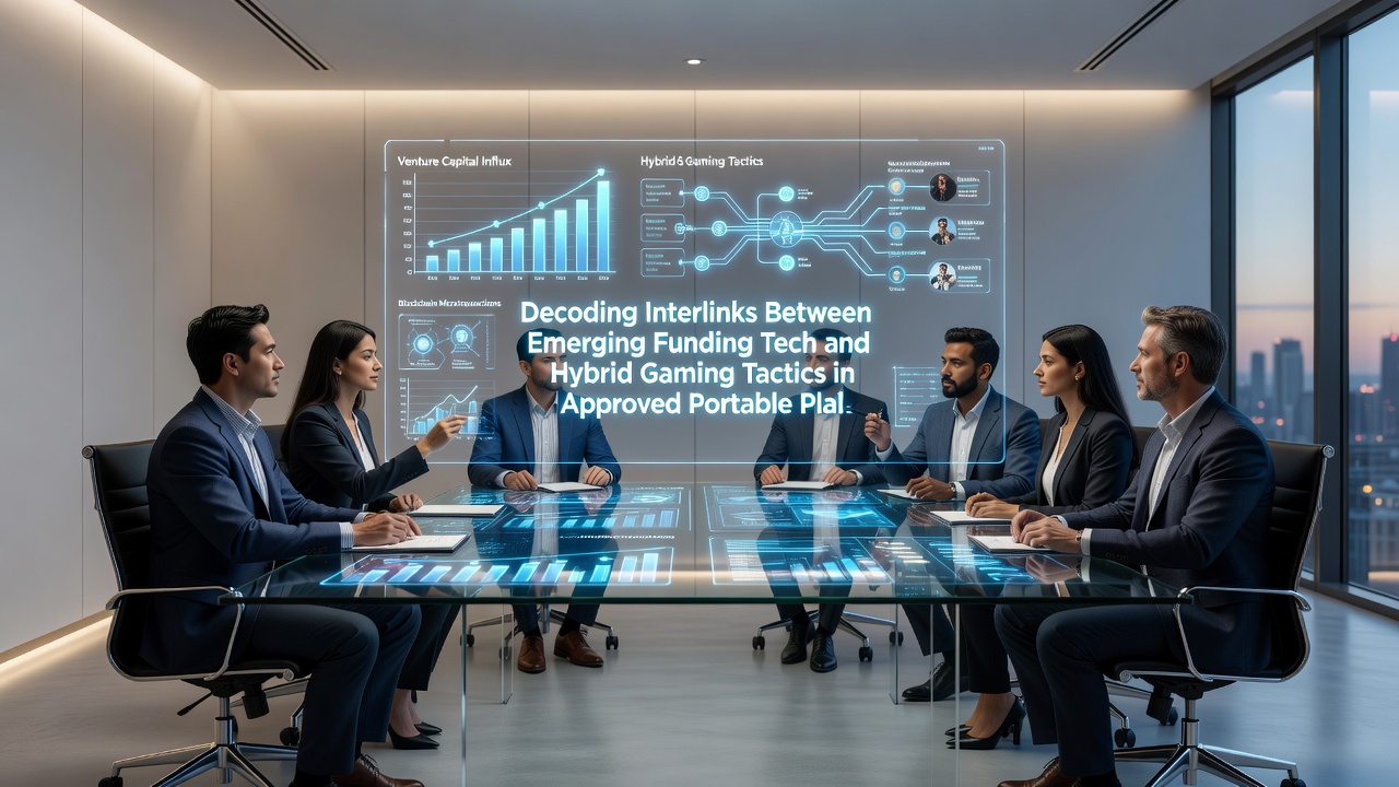 Illustration of hybrid gaming flow linking funding technology with mobile casino tactics