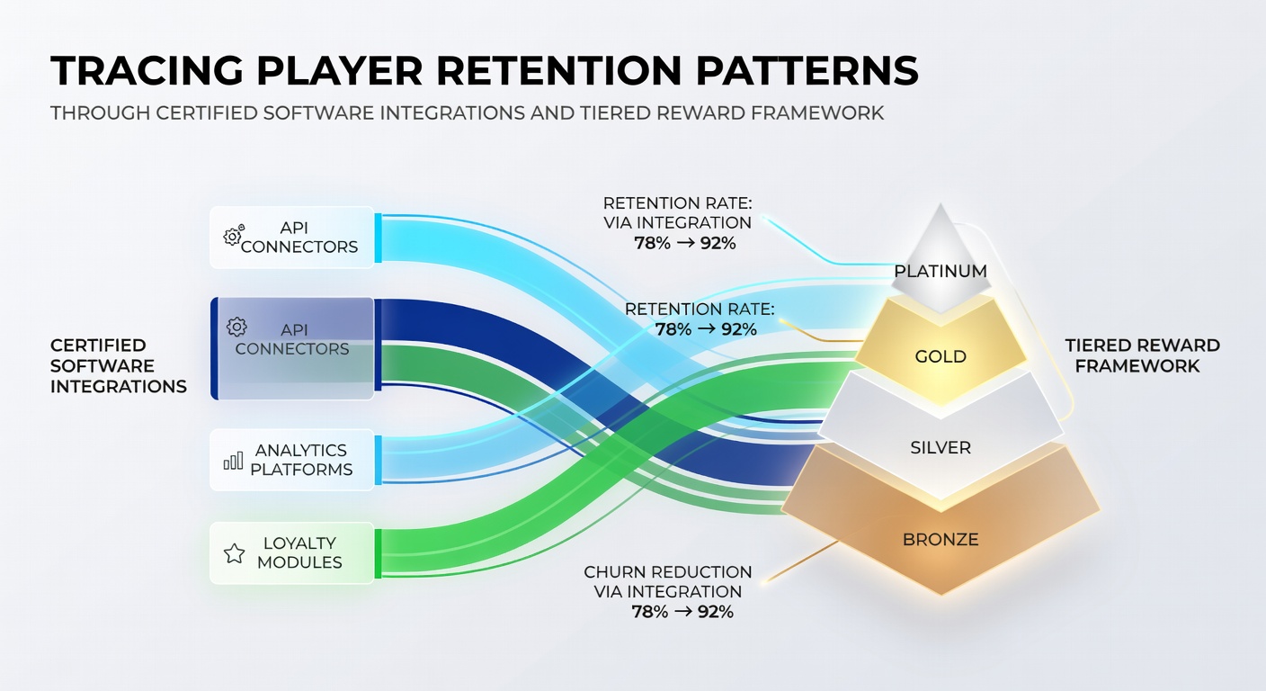 Mobile interface displaying tiered loyalty rewards and player progression tracking in a regulated gaming app